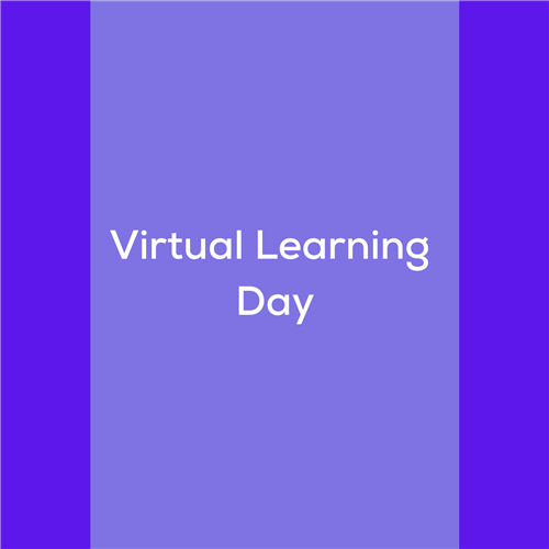 Infographic highlighting a Virtual Learning status as detailed in the text.
